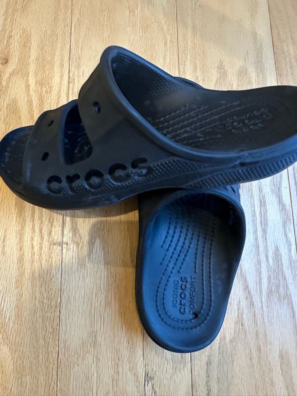 Crocs Black Classic Slide Sandals